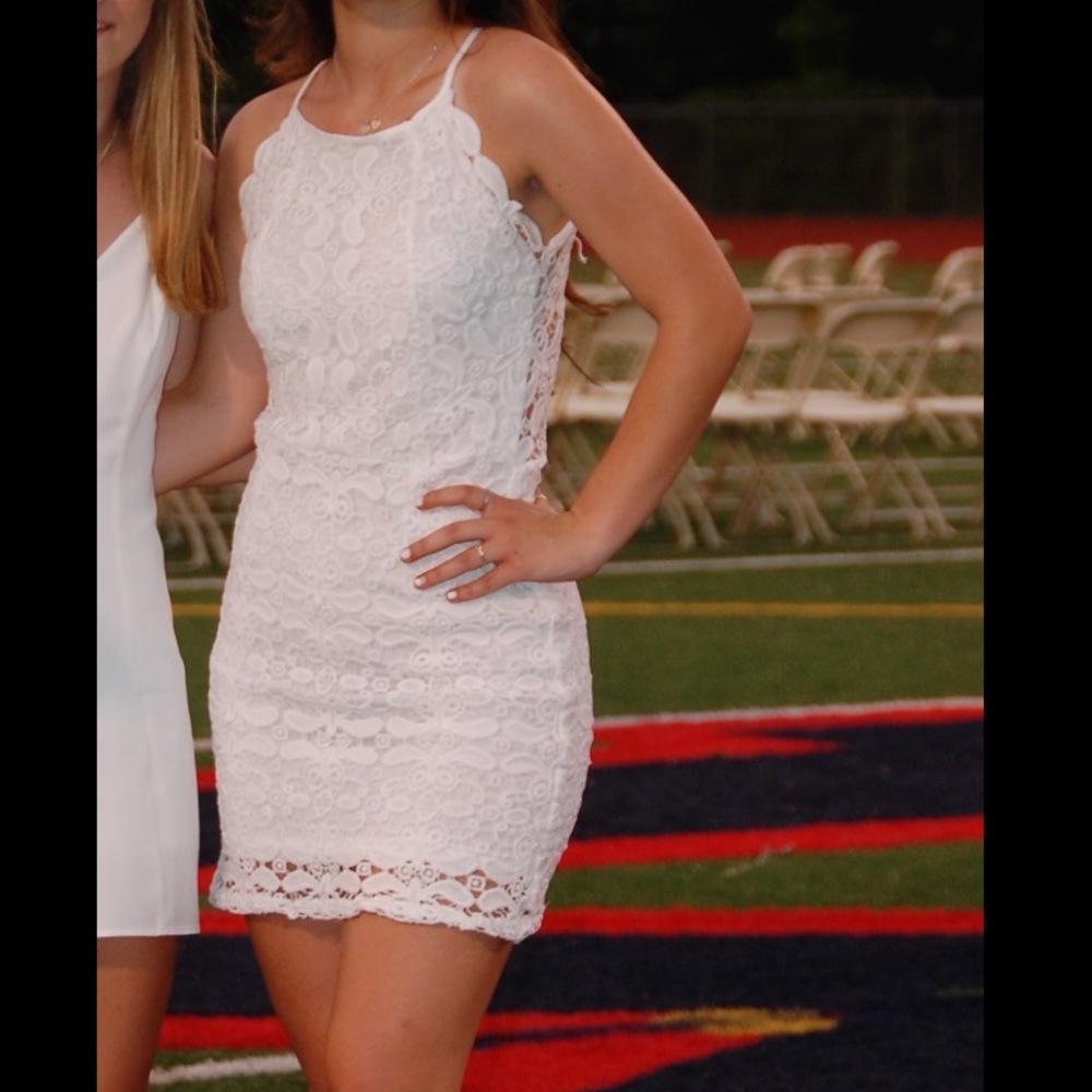 White Lace Dress